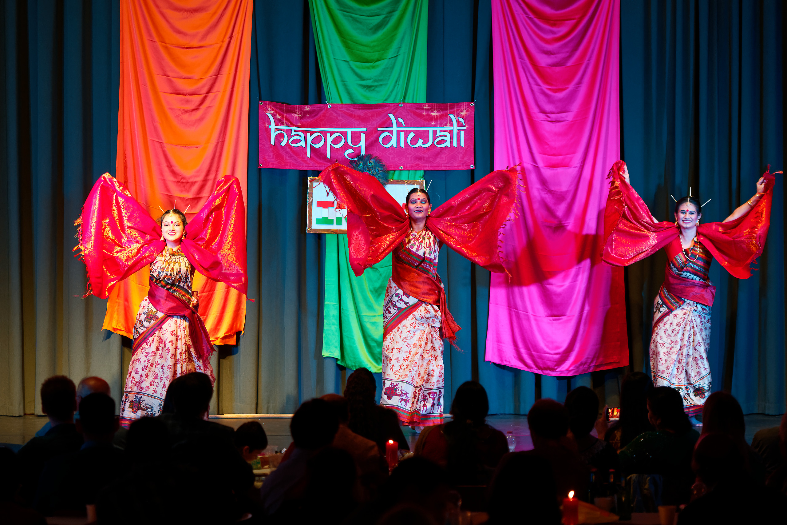 VDance stage curtain call and celebration